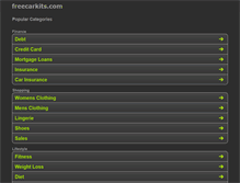 Tablet Screenshot of freecarkits.com